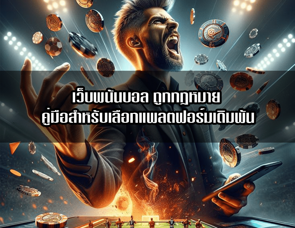 เว็บพนันบอล ถูกกฎหมาย คู่มือสำหรับเลือกแพลตฟอร์มเดิมพัน